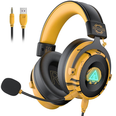 EKSA E900 Pro Upgraded 7.1 Virtual Surround Sound Gaming Headset - Quantum Stream
