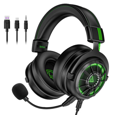 Wireless Headphones with 7.1 Surround Sound - EKSA StarEngine Pro - Quantum StreamHEAD-EKSA-SEP-CH