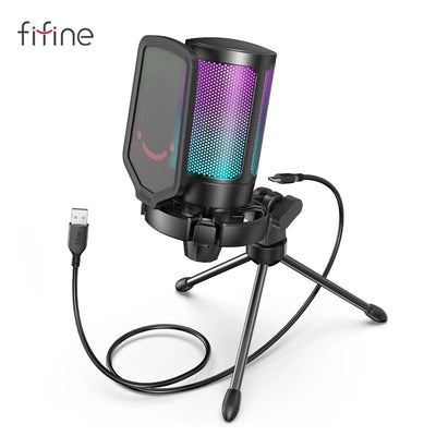 FIFINE Condenser Gaming Microphone - Quantum Stream