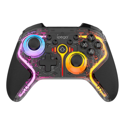 IPEGA Wireless Dazzling Color Gamepad for Android,IOS, PC with Button Programming,Dual Motor Vibration,Hall Rocker PG - 9666 - Quantum Stream
