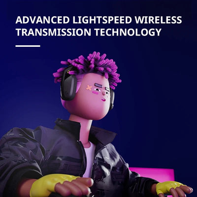 Logitech G435 LIGHTSPEED Bluetooth Wireless Gaming Headset Surround Sound Headphone Over - Ear For PC Laptop Games And Music - Quantum Stream