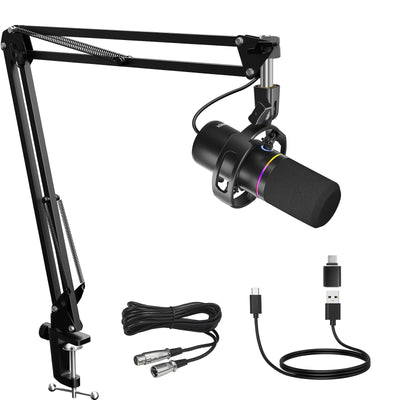 Socodox XLR Dynamic Microphone for Streaming & Vocals - Quantum Stream